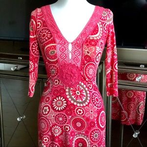 MODA Dress Sexy Coral Pink